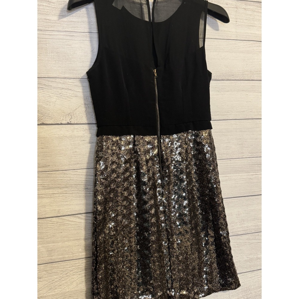 Women's/Juniors Black & Gold Sequin Cocktail Dress – One Clothing – Size XS - Picture 14 of 15